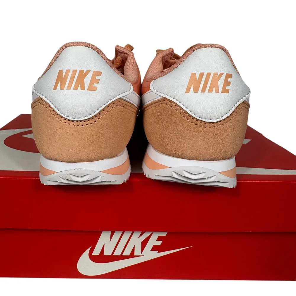 Nike Cortez TXT GS Apricot Agate/ White Size 5Y IF1615-800